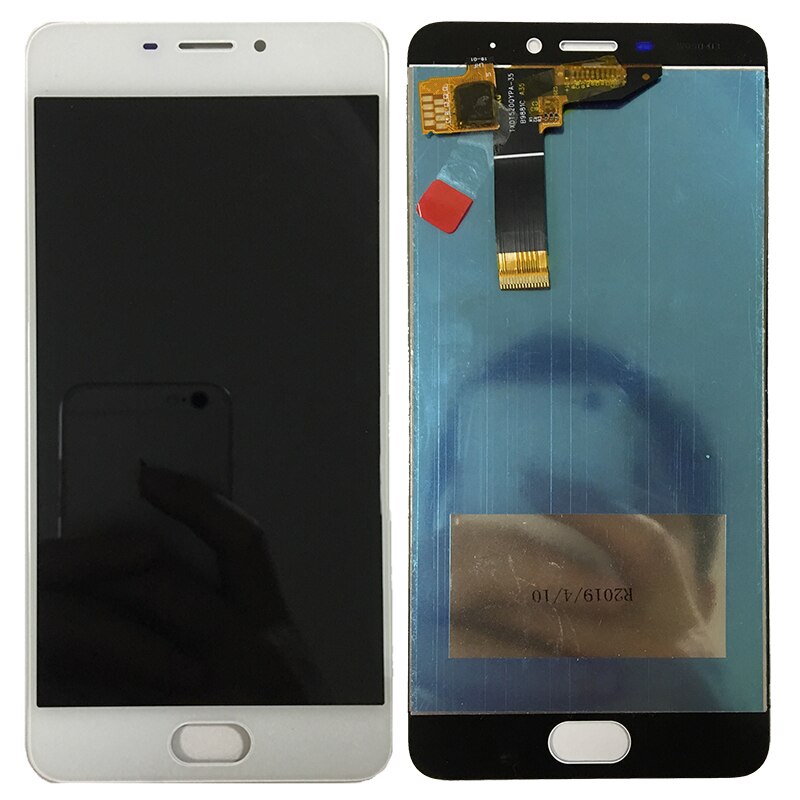 100% testado 5.2 lcd mm6 lcd para meizu m6 display lcd tela de toque com montagem do quadro para meilan m6 m711h peças de reparo.: White No Frame
