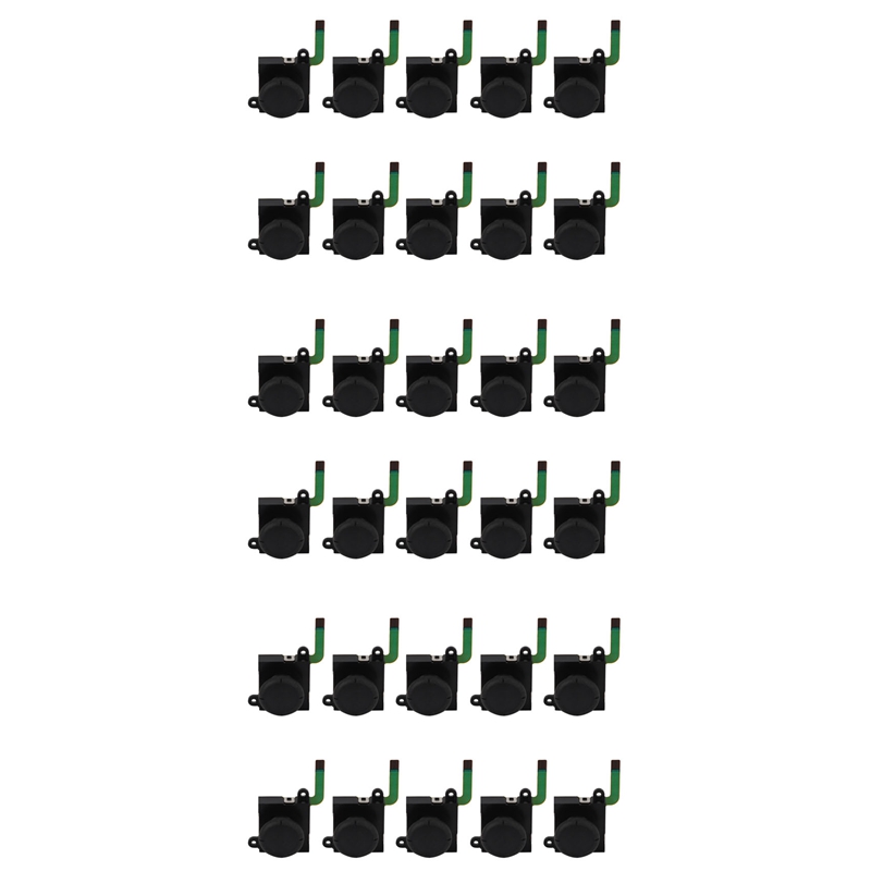 30 pcs replacement 3d analog rocker joysticks for nintendo switch controller ns gamepad joy-con game pad: Default Title