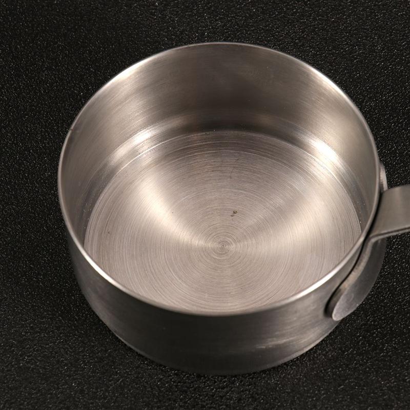 Mini Heating Pot Stainless Steel Soup Pot Butter Sauce Pan With Handle ​Mini Pot Rustproof Heating Pot Butter Warmer Sauce Pan