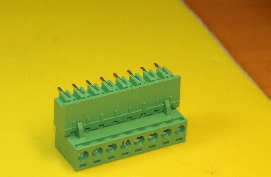 100 stks 2EDG-5.08-8P + 2EDGV-5.08-8P 2EDG 2 EDGV 8Pin 5.08mm Straight Pin Plug-in Schroefklemmenblok ROHS