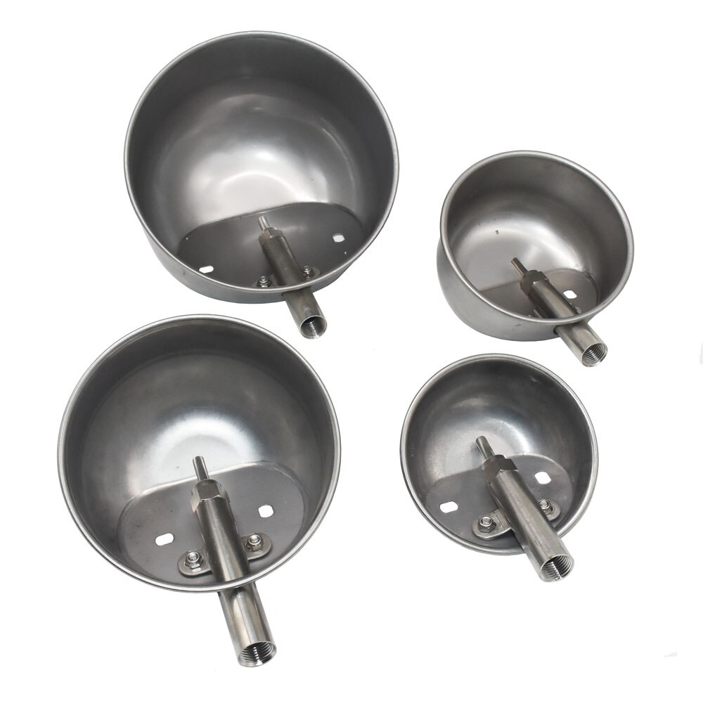 1 Pcs 304 Stainless Steel Pig Drinking Water Bowl Drinking Water Tank Piglets Automatic Drinking Fountains Pig Feeder Equipment