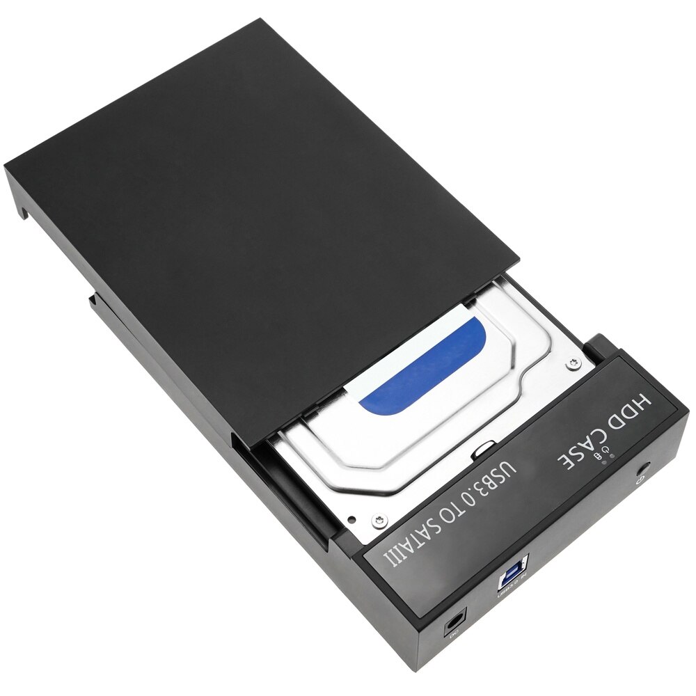 BeMatik - Caja externa para disco duro de 3.5" HDD SATA a USB 3.0