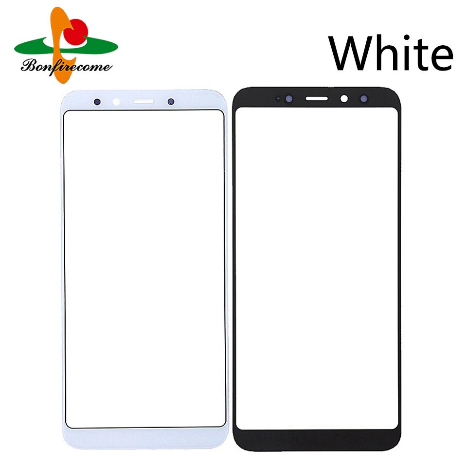 Panel táctil frontal para Xiaomi Mi 6X Mi6X Mi A2 MiA2, pantalla LCD, cubierta de vidrio, reparación de lentes, piezas de repuesto