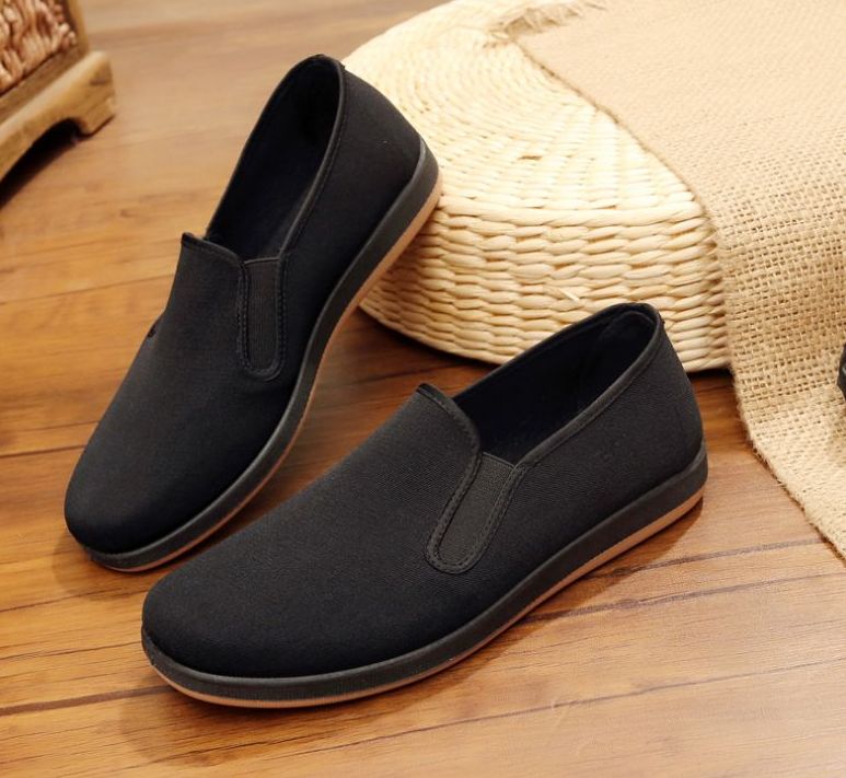 Shaolin Monniken Kungfu Wushu Schoenen Zen Lay Tai Chi Taiji Qigong Sneakers Zwart