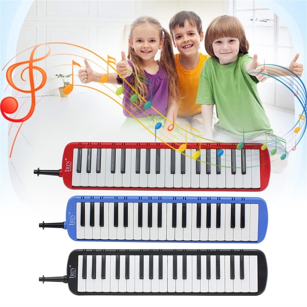 IRIN 37 teclas de estilo de Piano Melodica niños estudiantes instrumento Musical armónica boca órgano portátil armónica Pianica