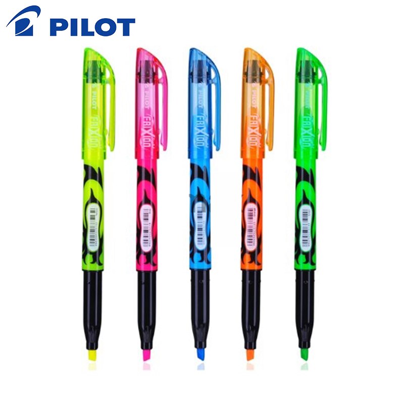 Pilot sw-fl frixion slettelig highlighter 6 stk farvemarkør sæt doodle malerartikler