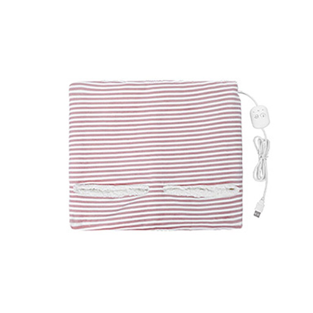 Calentadores eléctricos de pie calentado, almohadilla de calor para pies USB con tecnología de calentamiento rápido, almohadilla de calefacción más cálida con 3 Ajustes de temperatura