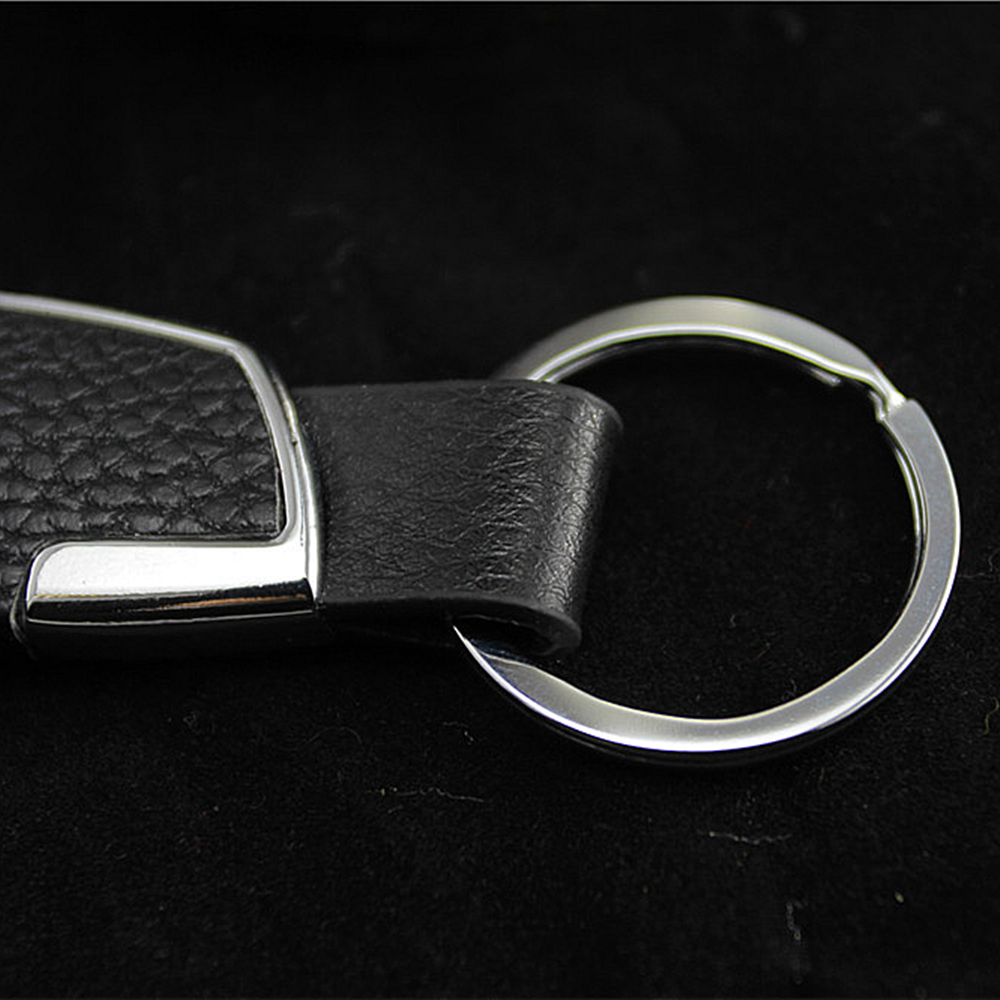 Mode Lederen Auto Sleutelhanger Mannen Metalen Taille Opknoping Sleutelhouder Beste Cadeau Sleutelhanger Accessoires