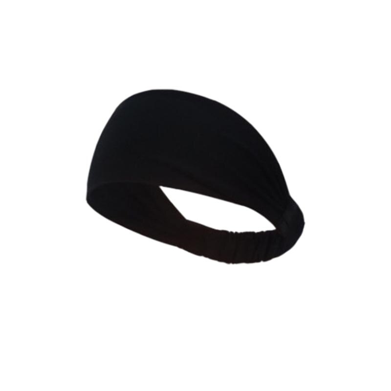 FDBRO Sport Sweatband Fitness Running Headband Gym Workout Yoga Anti-slip Elastic Hair Band Football Basketball Sports Safety: A16-11