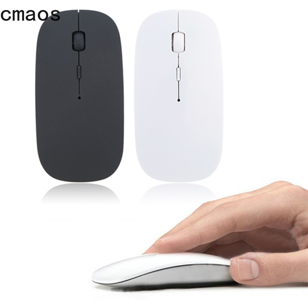 Mouse Super sottile del ricevitore 1600G del Mouse senza fili ottico del Computer 2.4 DPI USB per il Computer portatile del PC A