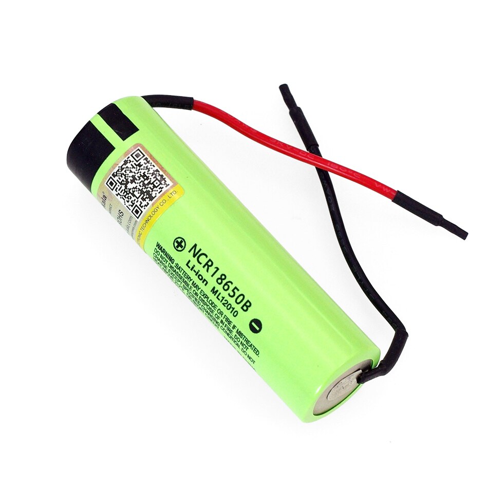 1-20 pces liitokala original novo ncr18650b 3.7v 3400mah 18650 bateria de lítio recarregável para bateria + diy linie