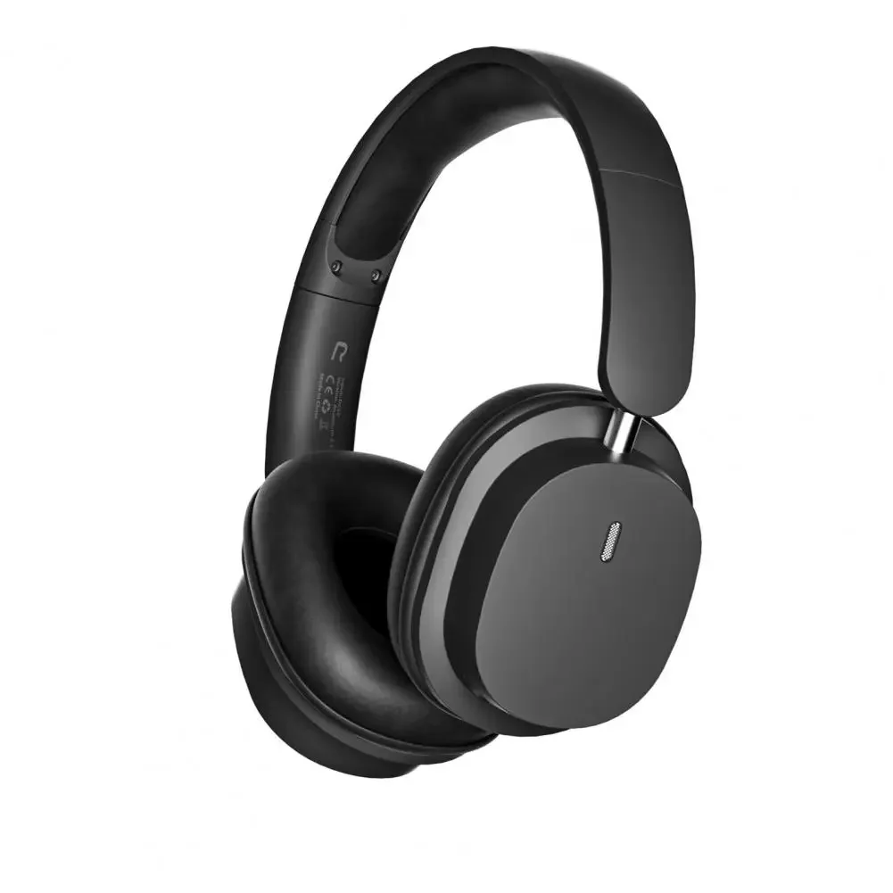 5.3 Wireless Bluetooth Headphones HIFI Stereo Portable Low Latency Gaming Earphones With Mic Over-ear Business Headset: Red