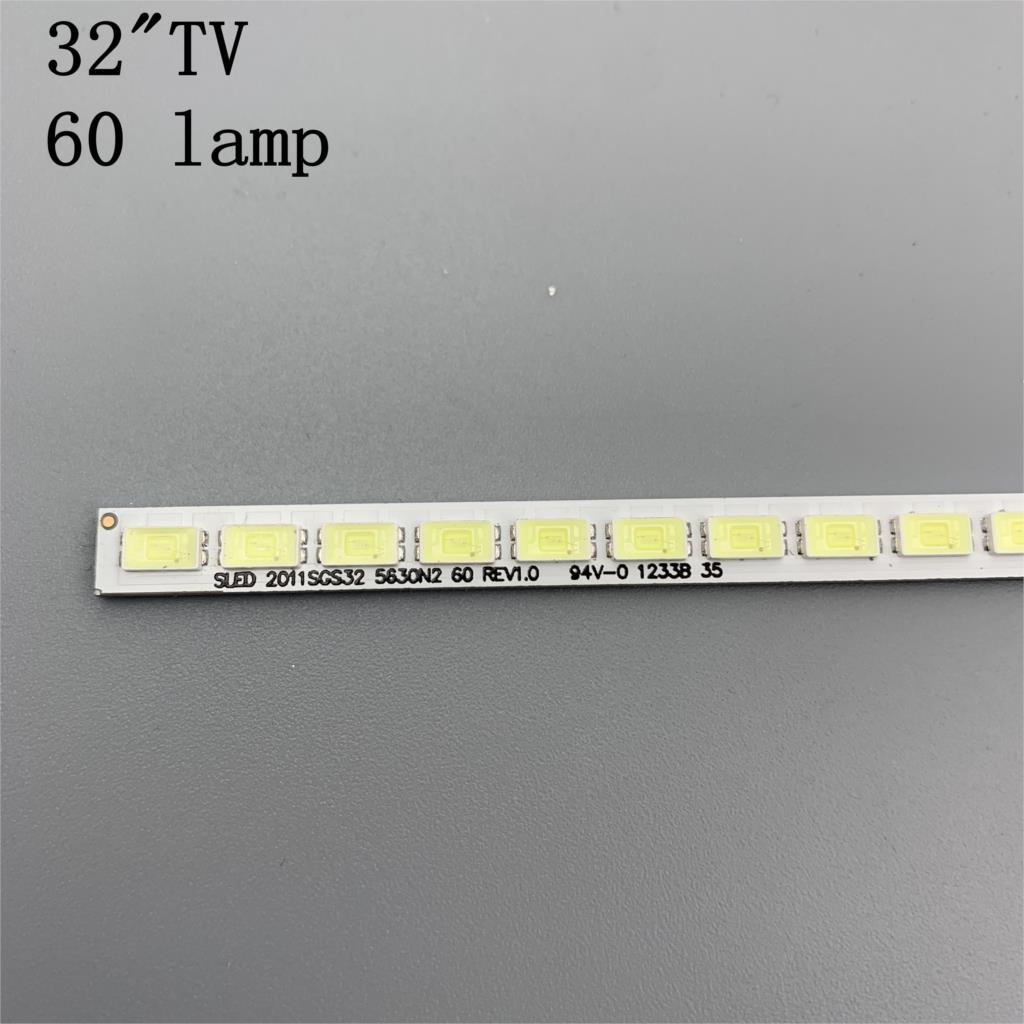 used LED Backlight strip 60 lamp For Hisense 32"TV SLED 2011SGS32 5630N2 60 LED32HS11LJ64-03597A FW201281A0