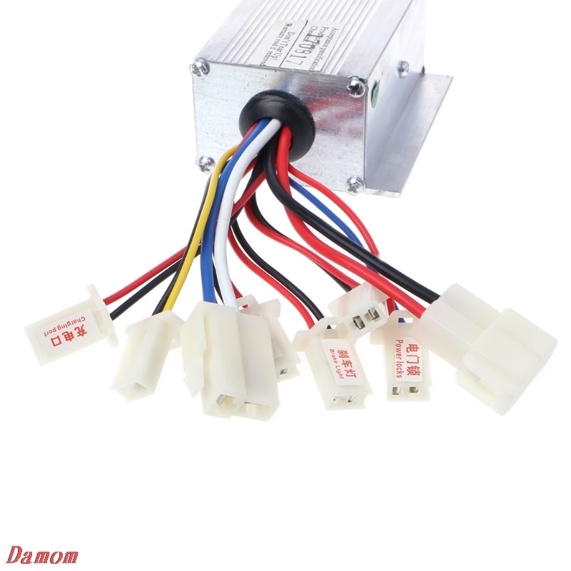 de controlador de velocidad de Motor DC 24V 250W, para bicicleta patinete eléctrico
