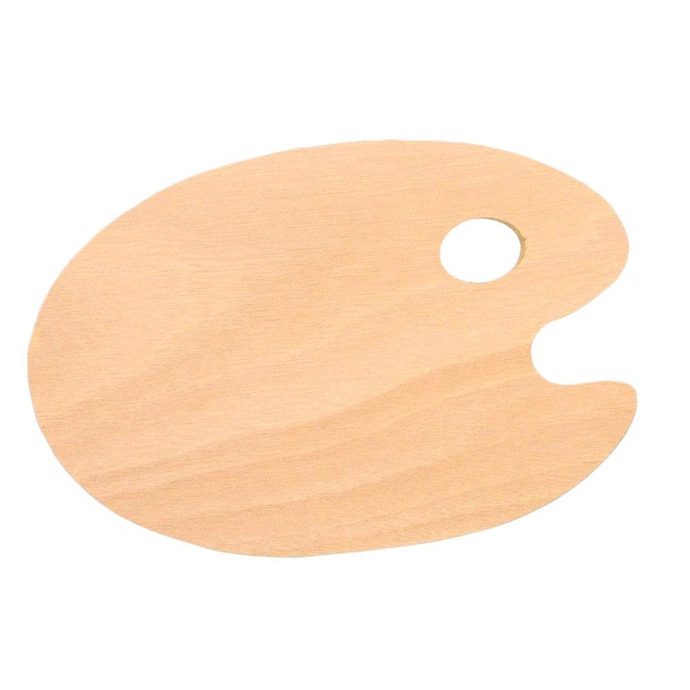 Nuova tavolozza di legno pittura professionale tavolozza di pittura ad acquerello olio monouso acrilico arte pad forniture per tavolozza guazzo