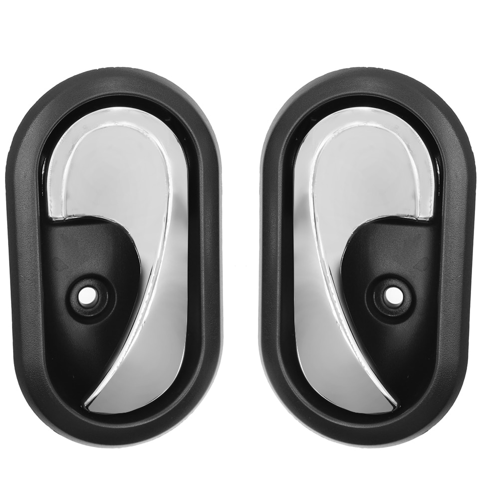 Lot De 2 Poignées De Portes Intérieures Vertes Gauche Et Droite Pour Renault Twingo (1993-2007) Et Kangoo (1998-2007) - 5