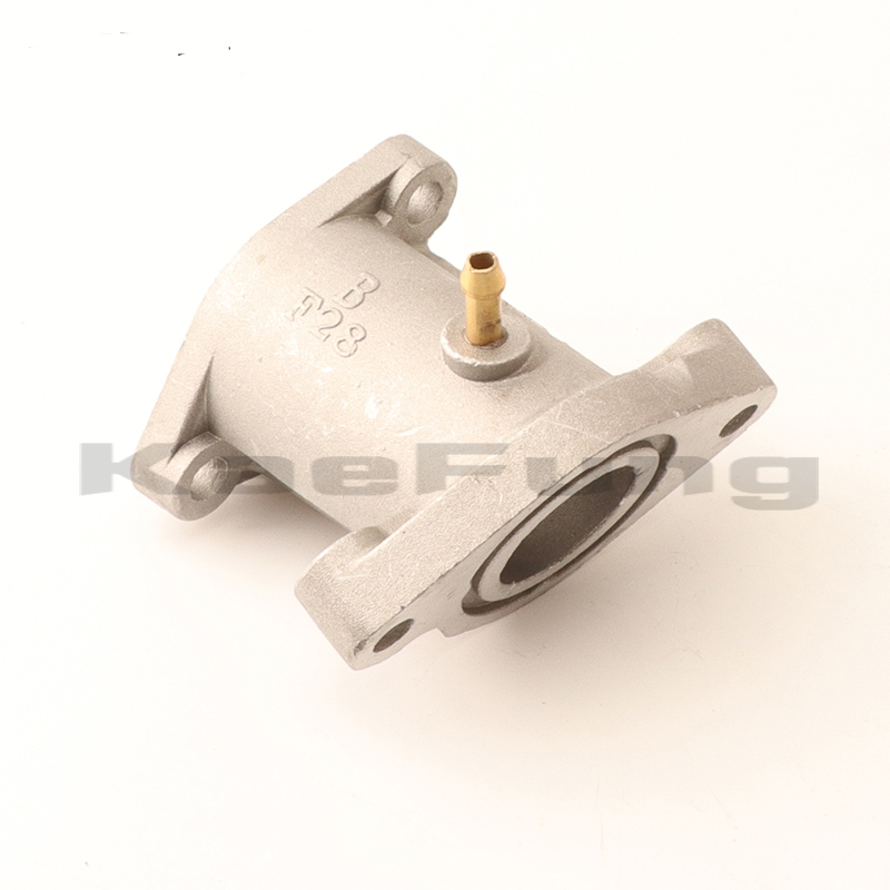 Motorfiets Carburateur Interface Aluminium Adapter Inlaatspruitstuk Voor Yamaha YBR125 Ybr 125 125cc Accessoires