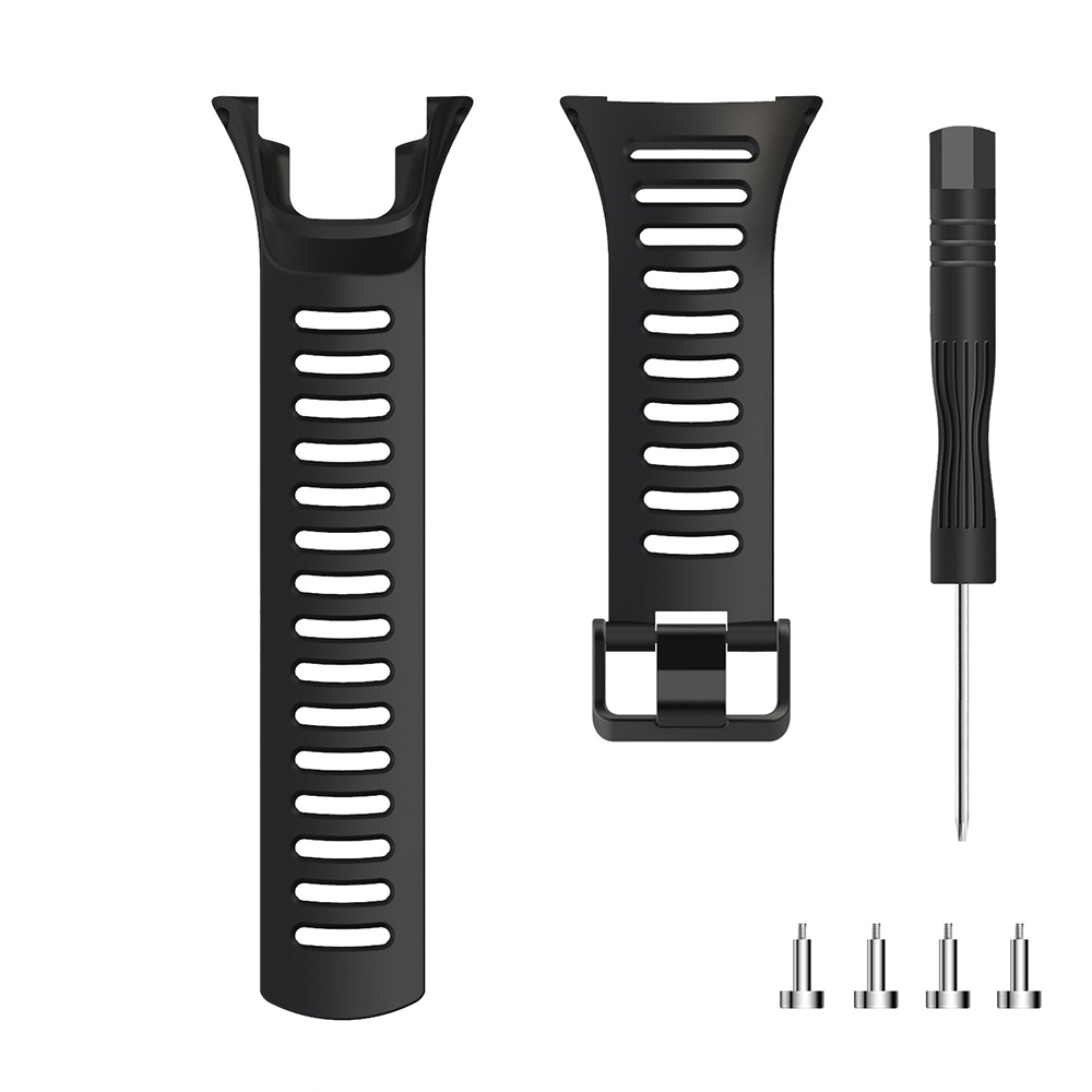 24mm Silikon armband für Suunto Ambit 1 2 3 Ersatz armband für Suunto Ambit 1/2/2s/2r/3p/3s/3r Smartwatch band: WHITE