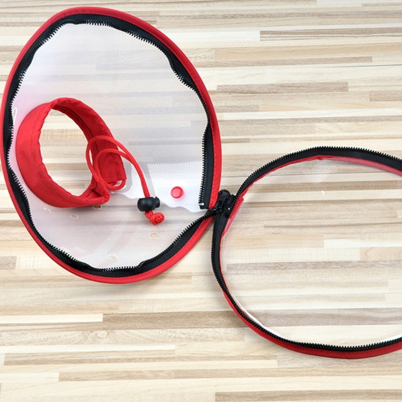 Maschera ossigeno per cani cappe regolabili con coulisse salvataggio maschera per trasparente per cani forniture per toelettatura per animali domestici anti-morso