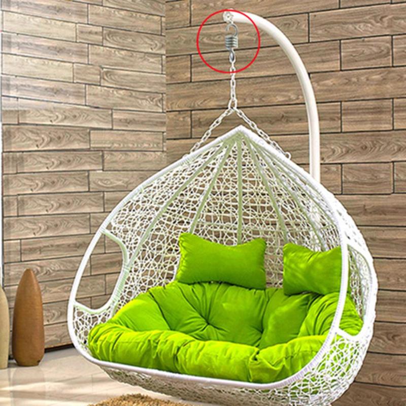 300kg Gewicht Capaciteit Stevige Stalen Trekveer voor Hangmat Schommel Stoel Lente voor Tuin Schorsing Swing Opknoping Accessoire