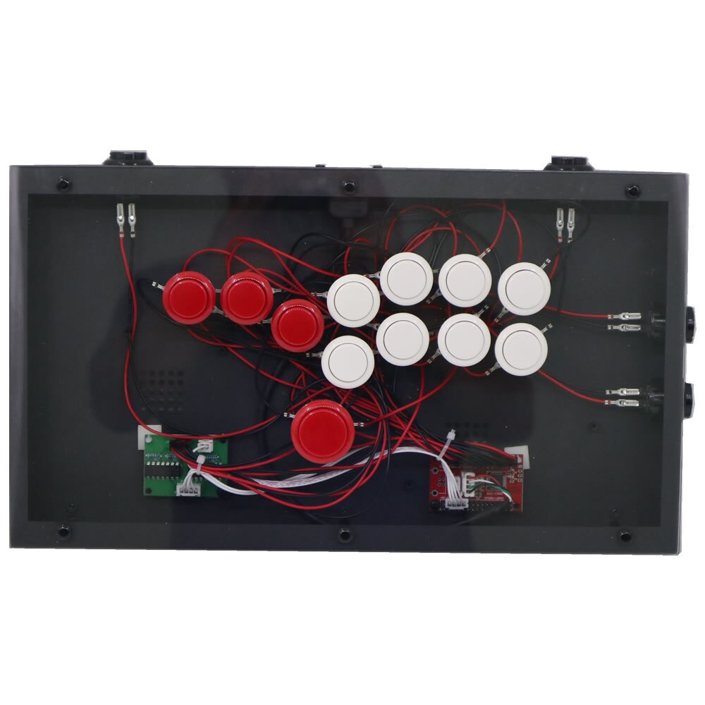 Panel de bricolaje para RAC-J800B, Mando de juego de todos los botones, estilo Hitbox, Arcade, Fight Stick