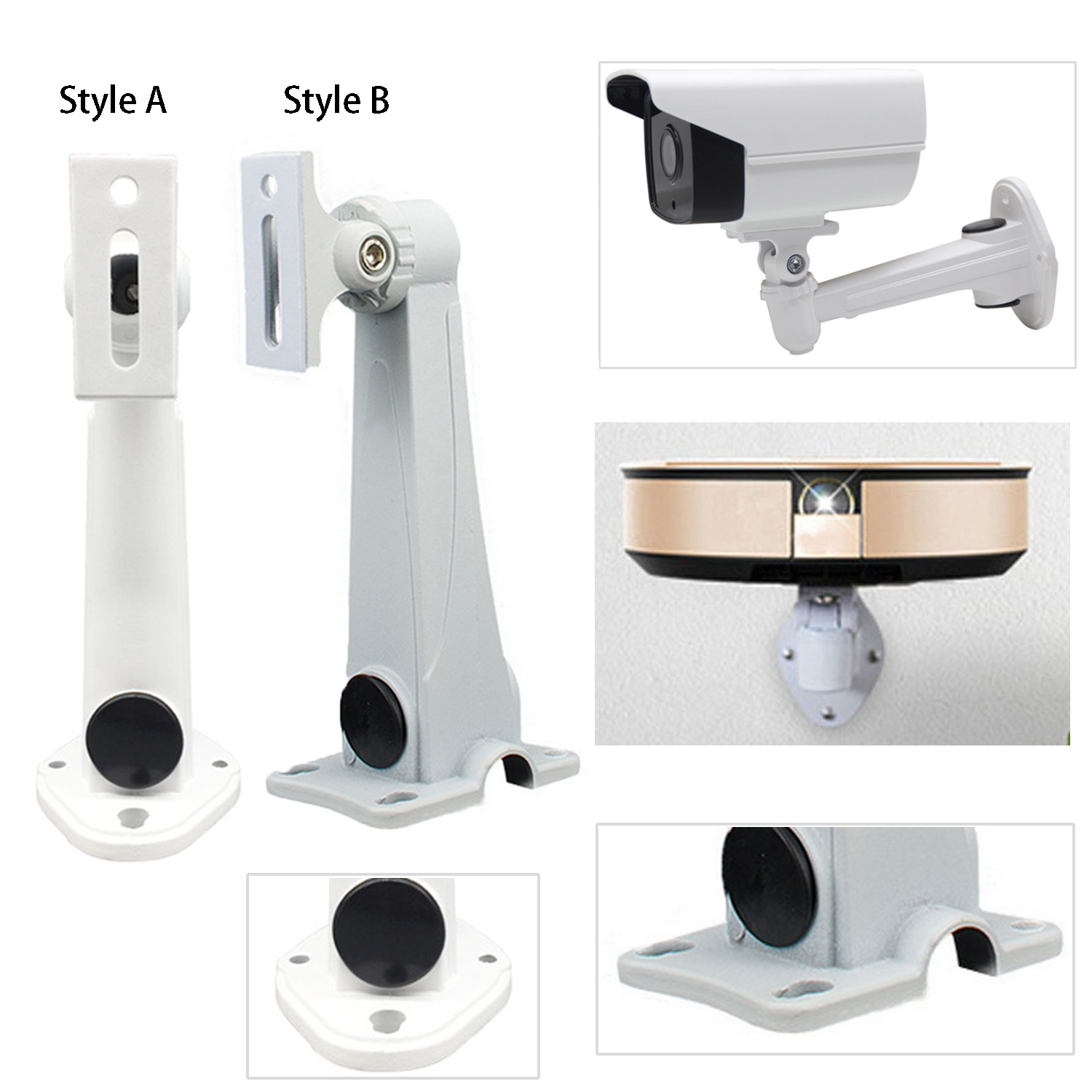 Besegad Adjustable Projector Wall Ceiling Mount Bracket Holder for CCTV DVR Mini Monitor Camera Projector Proyector Hanger Stand