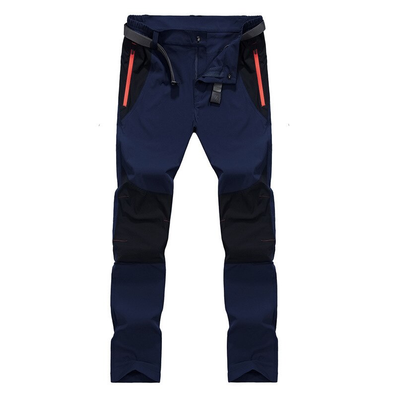 Menn sommer tynne løse rette bukser khaki utendørs turbukser multi-lommer uformelle løpesportsbukser pluss størrelse 4xl