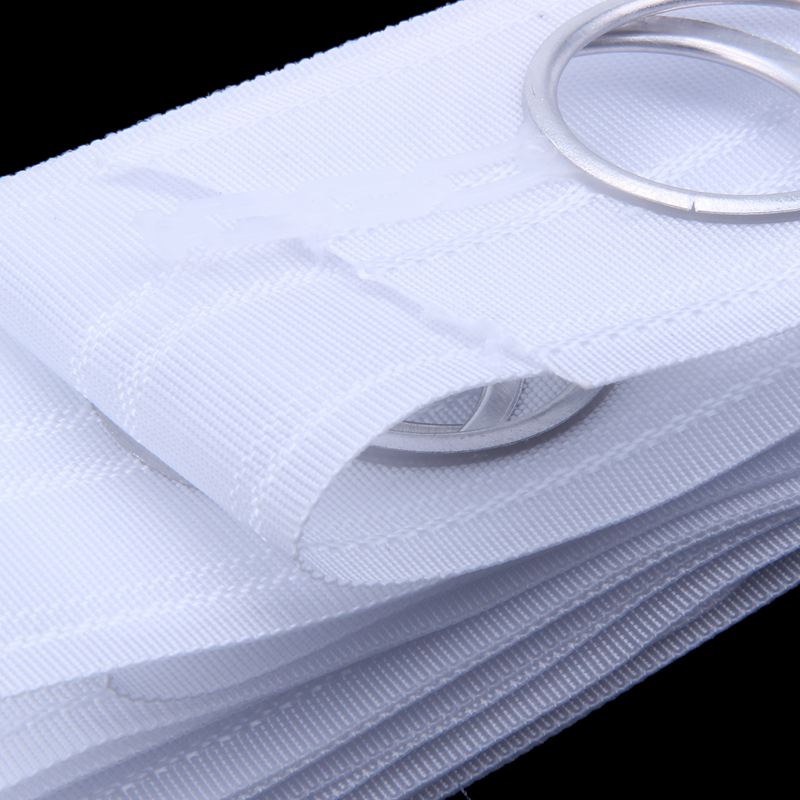 5M oeillet rideau ruban 40 anneaux accessoires couture argent rideaux stores