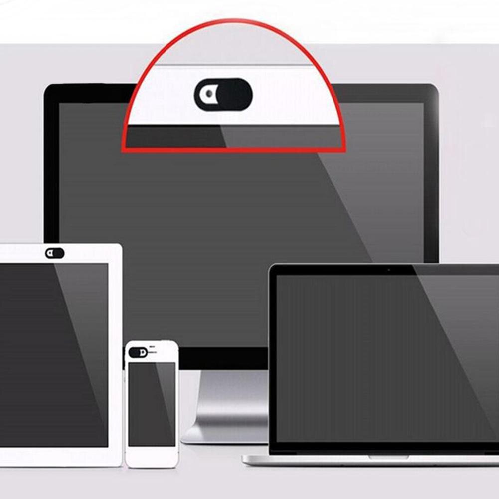 Couverture autocollante Ultra-fine pour Webcam, 6 pièces, pour ordinateur portable, Macbook