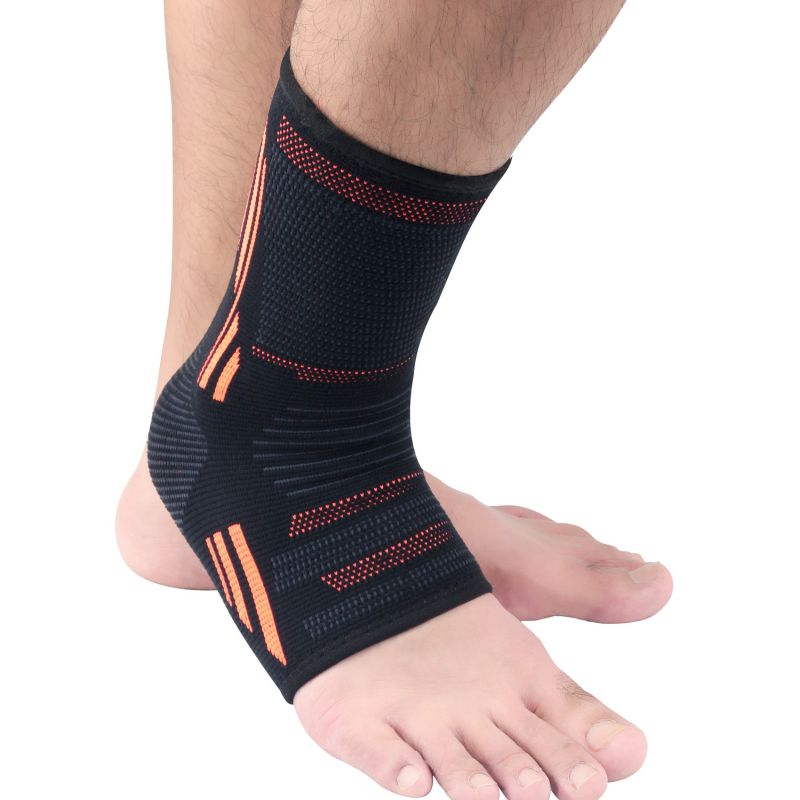 Breathable for Injury Recovery Joint Pain Sports Socks 1 PCS Ankle Brace Compression Support Sleeve Elastic