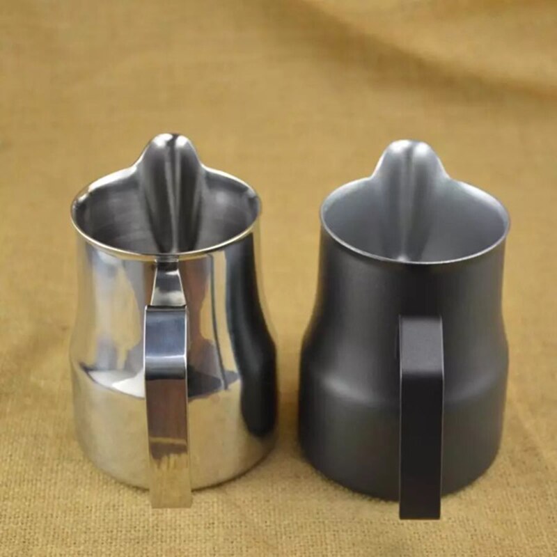 1pc 350ml Coffee Pitcher Barista Craft Coffee Stainless steel coffee art
