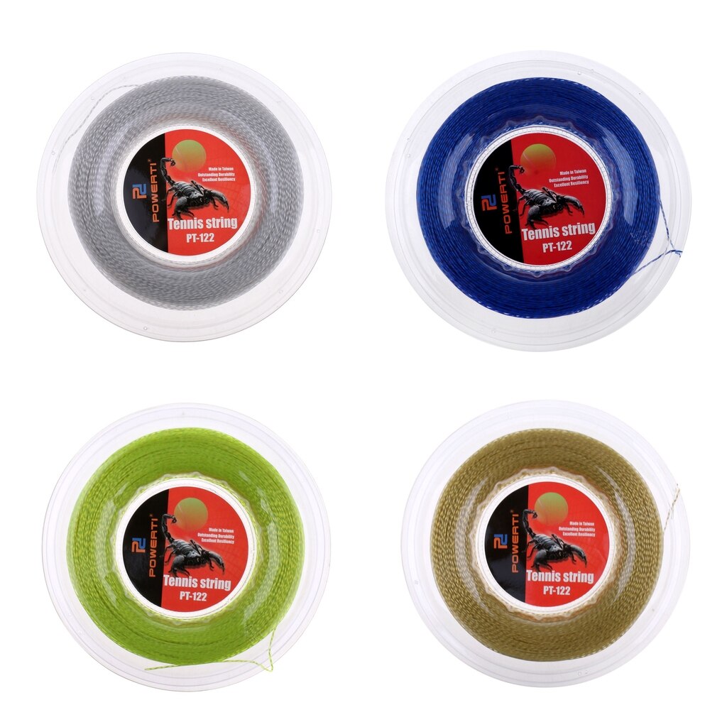 Nylon Tennis Racket Racquet Strings 1.30mm 200m Reel Various Colors