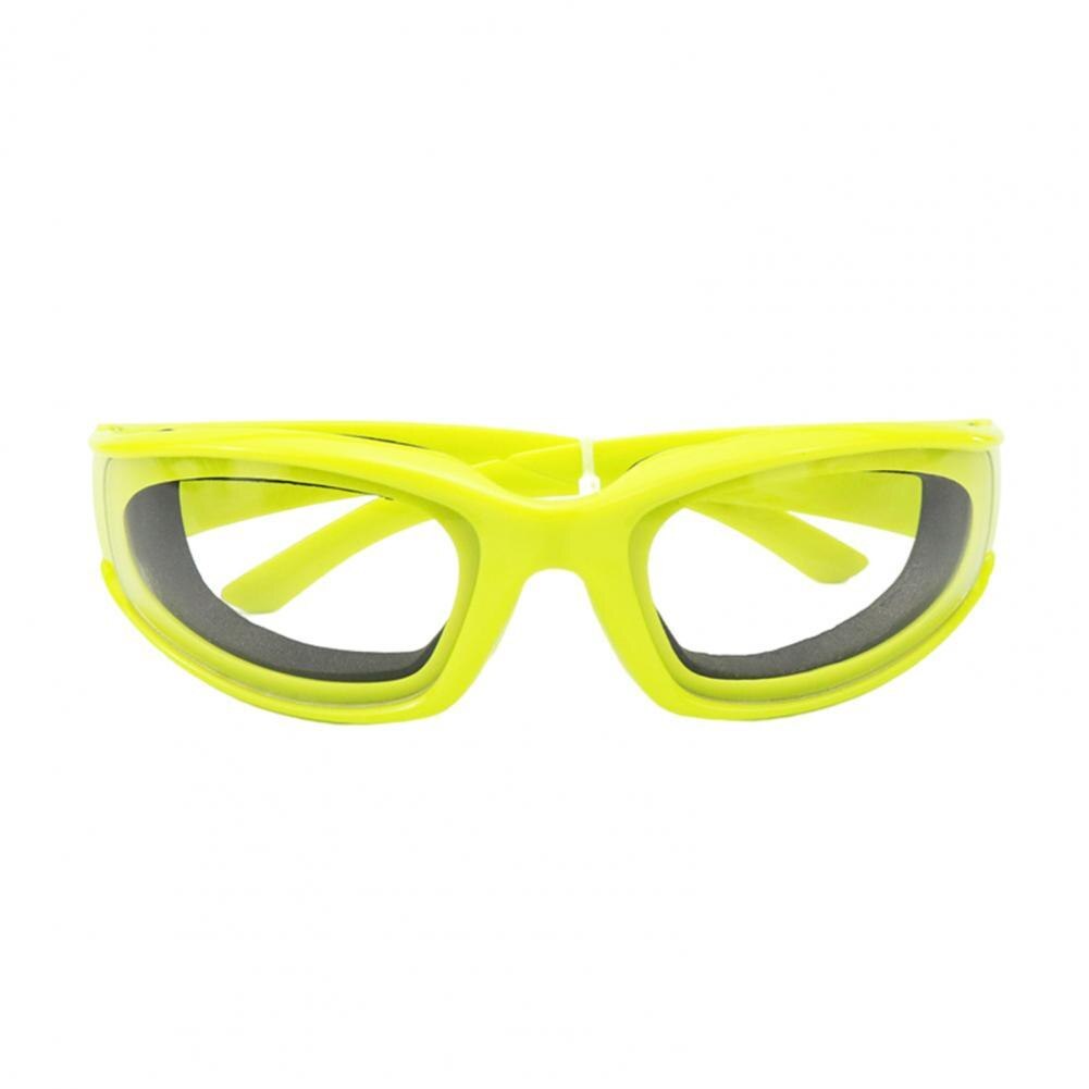 Gafas de seguridad para el hogar, Protector ocular de plástico resistente al viento para asar a la parrilla, barbacoa, cocina: Green