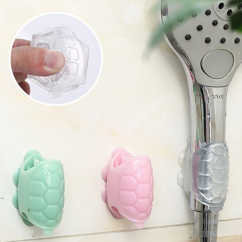 Siliconen Douche Houder Beugel Krachtige Zuignap Douchekop Houder Draagbare Badkamer Muur Rack Stand Badkamer Accessoires