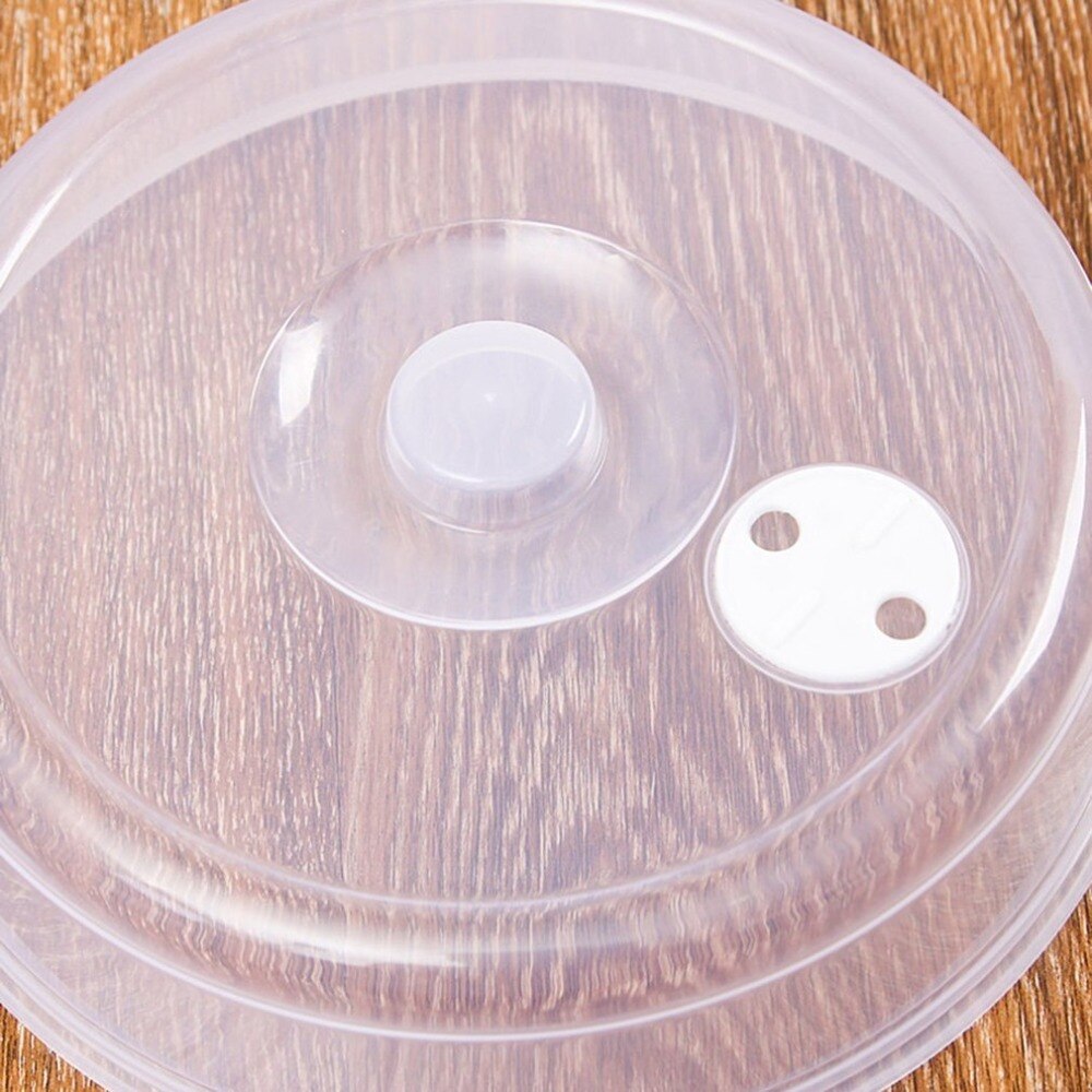 Microwave Plate Cover Lid with Steam Vents Fresh-keeping Bowl Cover Stackable Microwave Splatter Cover Sealing Disk Cover