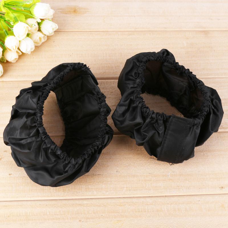 1pz di nylon Del Panno Del bambino Passeggino Ruote Copertura Elastico 12-25 centimetri di Diametro pianoforte anti Polvere/Acqua Carrozzina carrello Ruote Protegge La Copertura