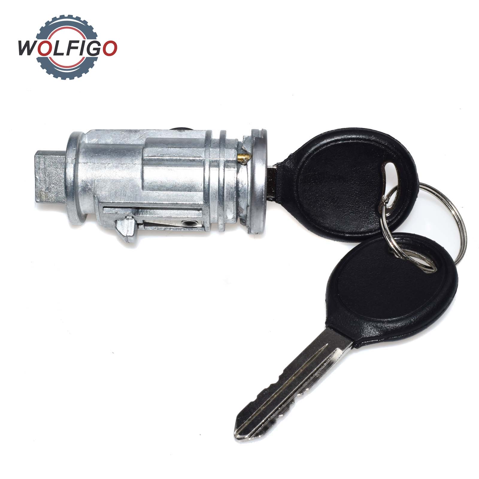 WOLFIGO Ignition Key Switch Cylinder Lock with keys For Chrysler Voyager Dodge Caravan Jeep Cherokee Plymouth 5003843AB 703719