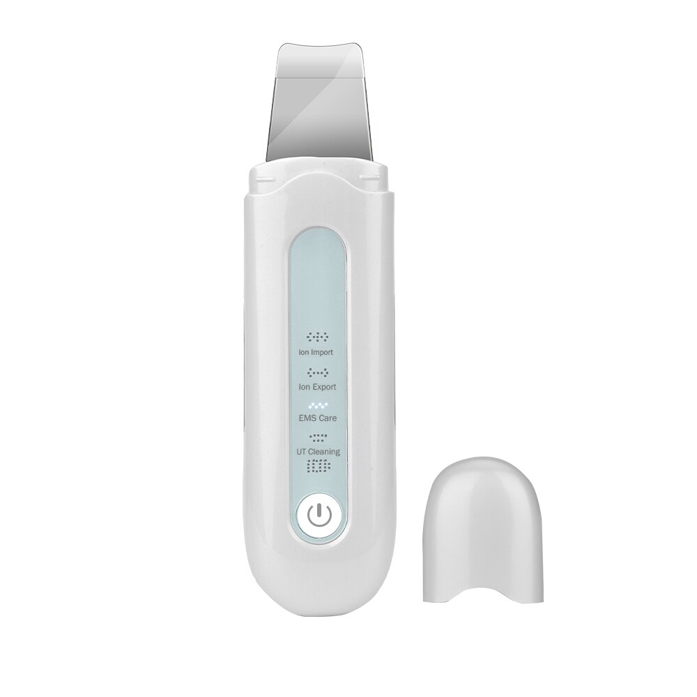 Ultrasonic Scrubber Sonic Skin Scrubber Deep Face Cleaning Facial Peeling Blackhead Cleaner And Face Steamer Skin Mouisture: no box