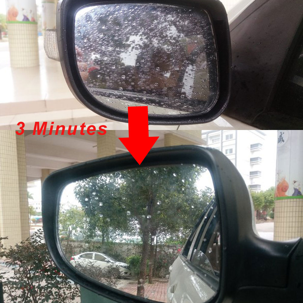 Universal  dc 12v bilsvingespejl opvarmet pad hurtig varme opvarmede spejle defogger fjerne is \ regn \ frostsikker kørsel