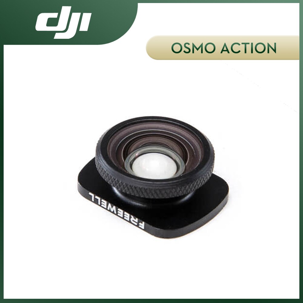 Dji Freewell Osmo Pocket Groothoek Lens Uitgebreid Gezichtsveld Case Heeft Opslag Ruimte Voor Extra Lenzen Dji Originele onderdelen