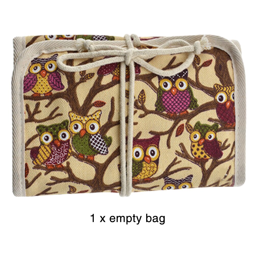 Colorful Knitting Tool Set Ergonomic Easy Apply Crochet Hook Portable Bag Packed Needle Home Hand Craft #05