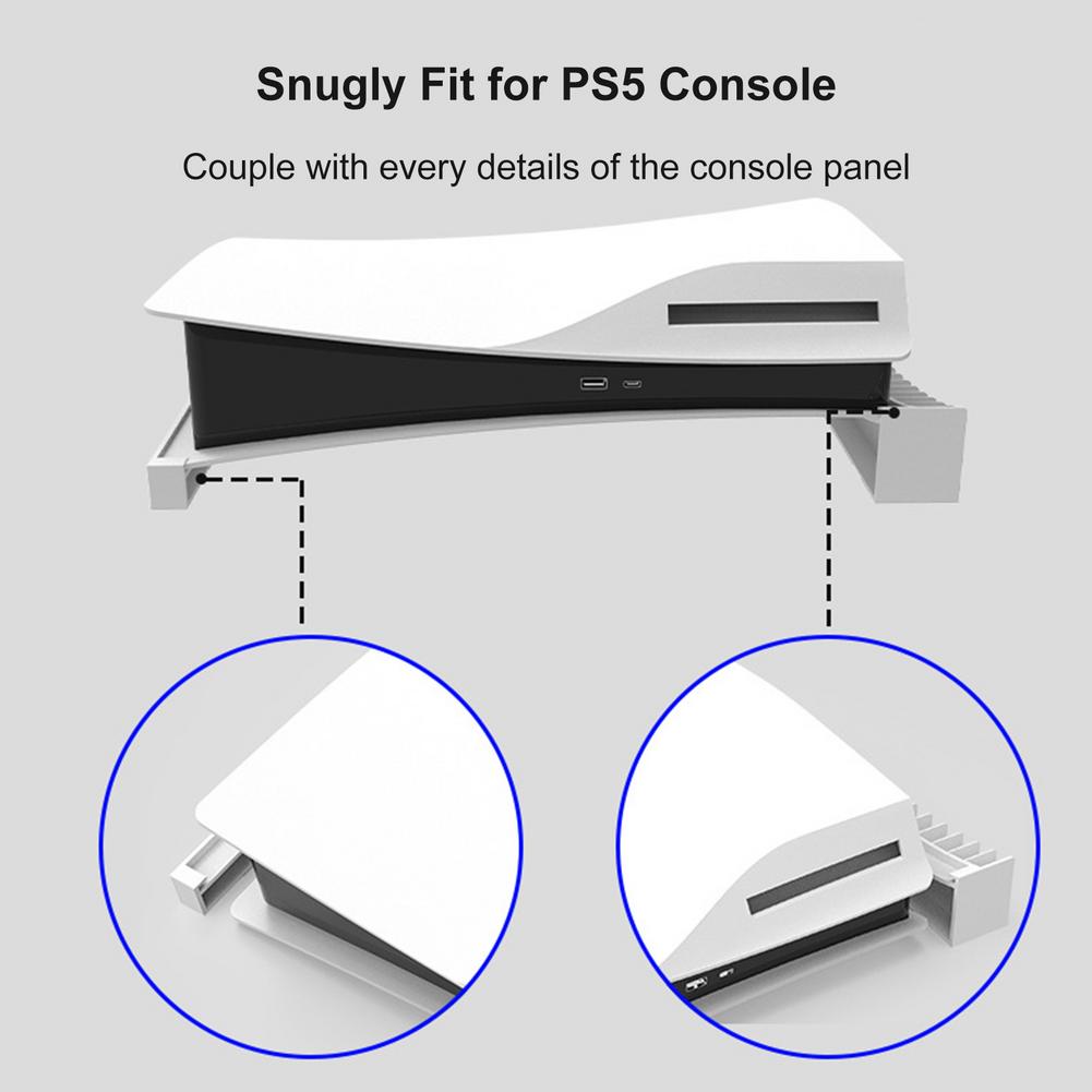 PS5 Console Houder Duurzaam Stabiele Lay Down Stand Goed Beschermende PS5 Accessoires Horizontale Stand Voor PS5 Digitale Game Console