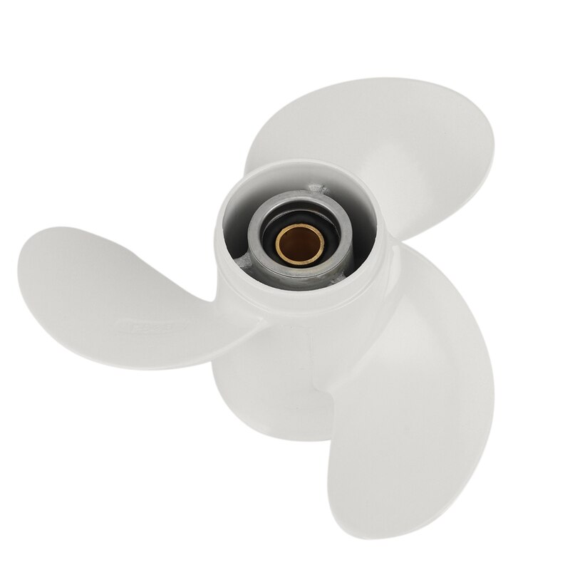 9 1/4 X 9-J Aluminium 3 Blade Buitenboordmotor Propeller Voor Yamaha 9.9-15Hp