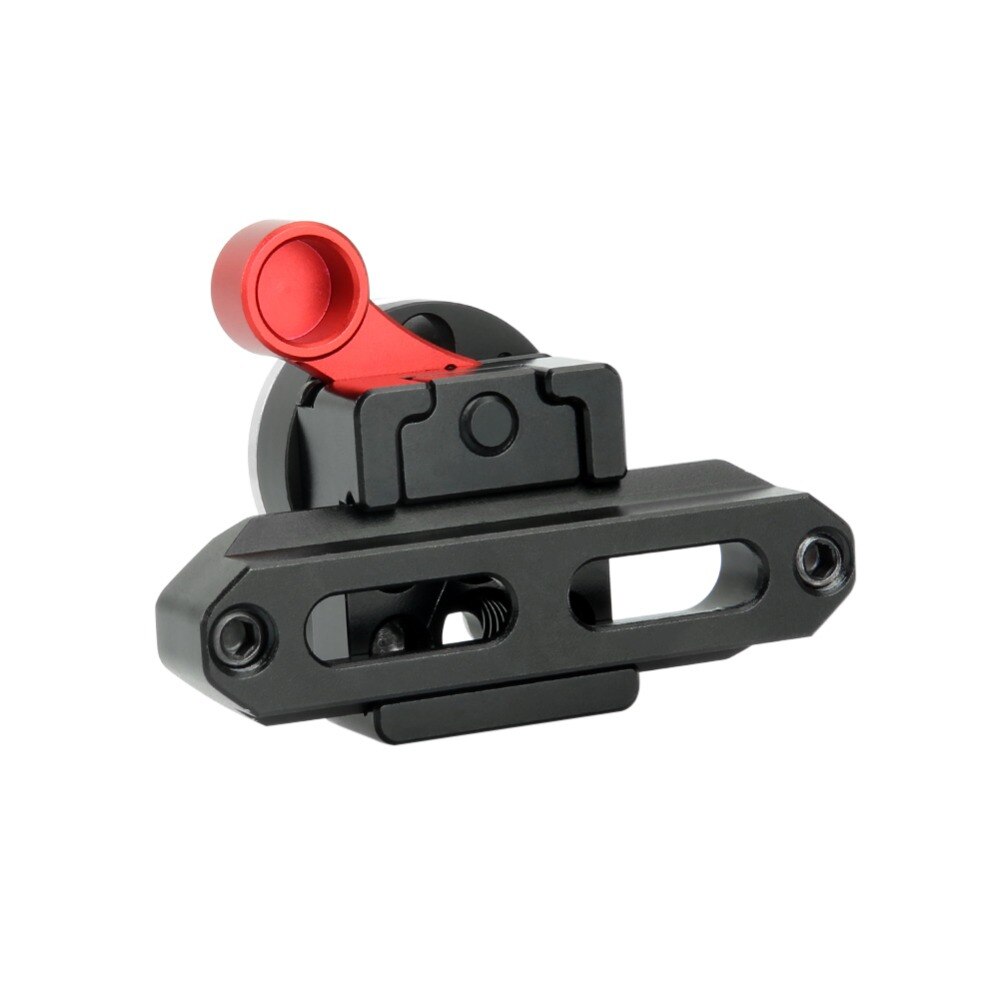 Niceyrig-braçadeira trilho nato, adaptador tipo braçadeira de liberação rápida nato, equipamento de fotografia com montagem de arri rosete, câmera dslr