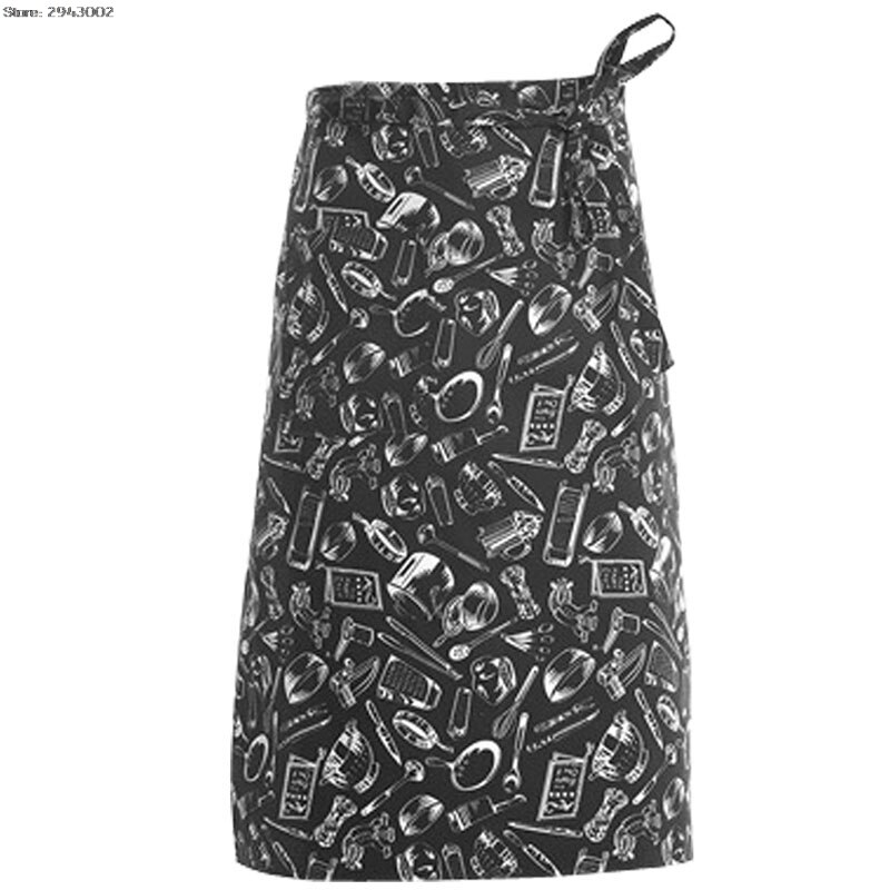 Kitchen Aprons Half-length Long Waist Apron Catering Chefs Waiters Uniform: 6
