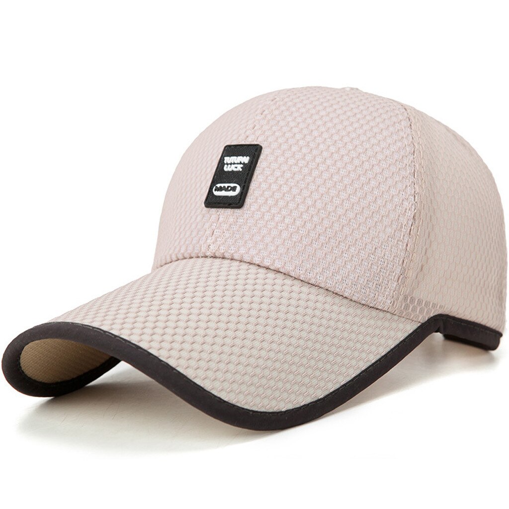 1Pc Baseball Cap Mannen Verstelbare Baseball Cap Casual Leisure Hoeden Mode Jongen Snapback Hoed Caps Outdoor Warm Thicken gemonteerd Cap: Khaki