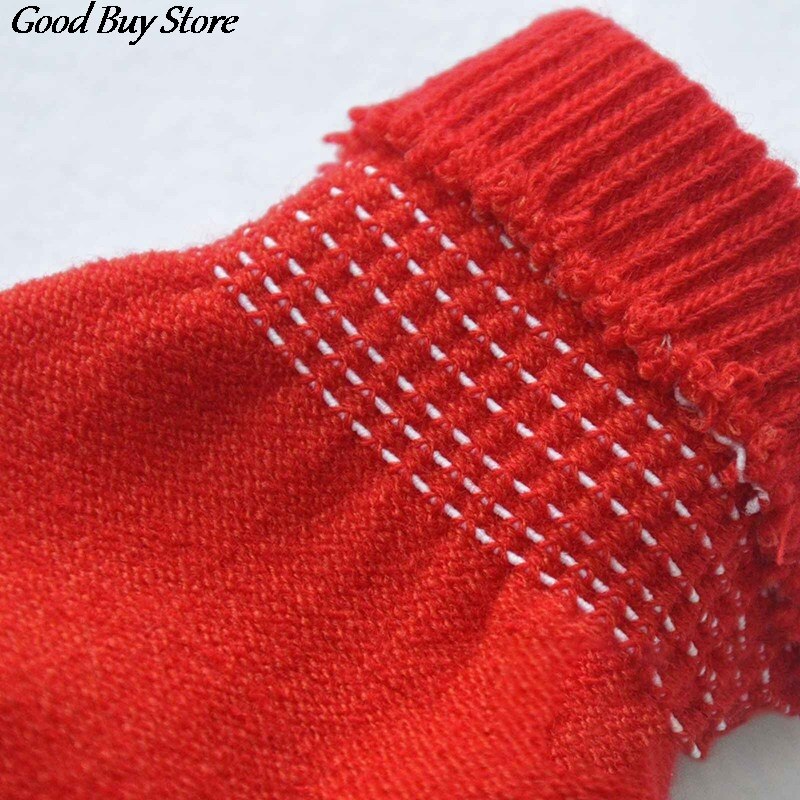 Kids Child School Knitwear Mittens Casual Cute Gloves Children Knitted Gloves Winter Autumn Fingerless Keyboard Gloves