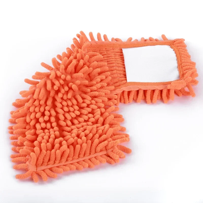 2 Stuks Dweil Hoofd Vervanging Huis Schoonmaak Pad Huishoudelijke Stof Mops Chenille Hoofd Vervanging Geschikt Voor Schonere Gereedschappen Aankomst