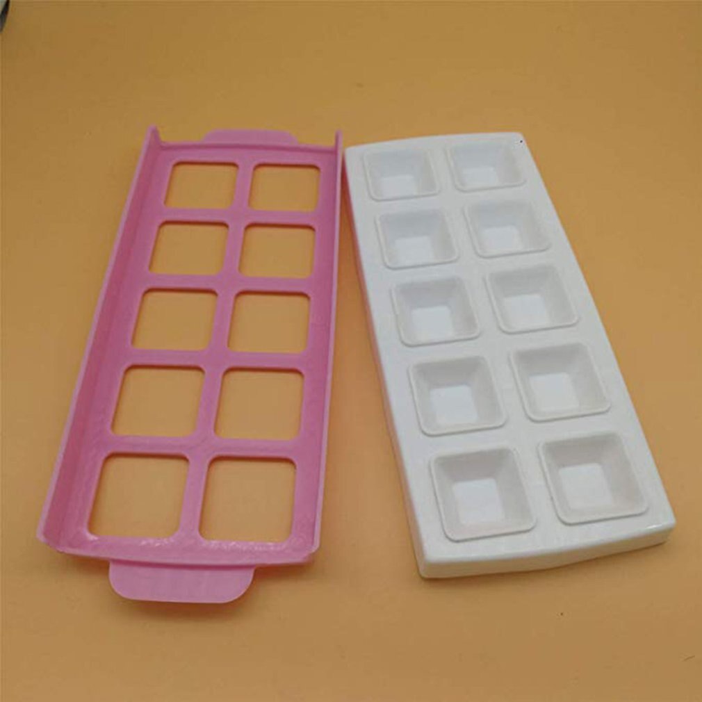 Raviolis en plastique 10 trous/Pierogi/boulette fabricant emballage Empanada presse moule pâte Cutter tarte Ravioli boulette moule
