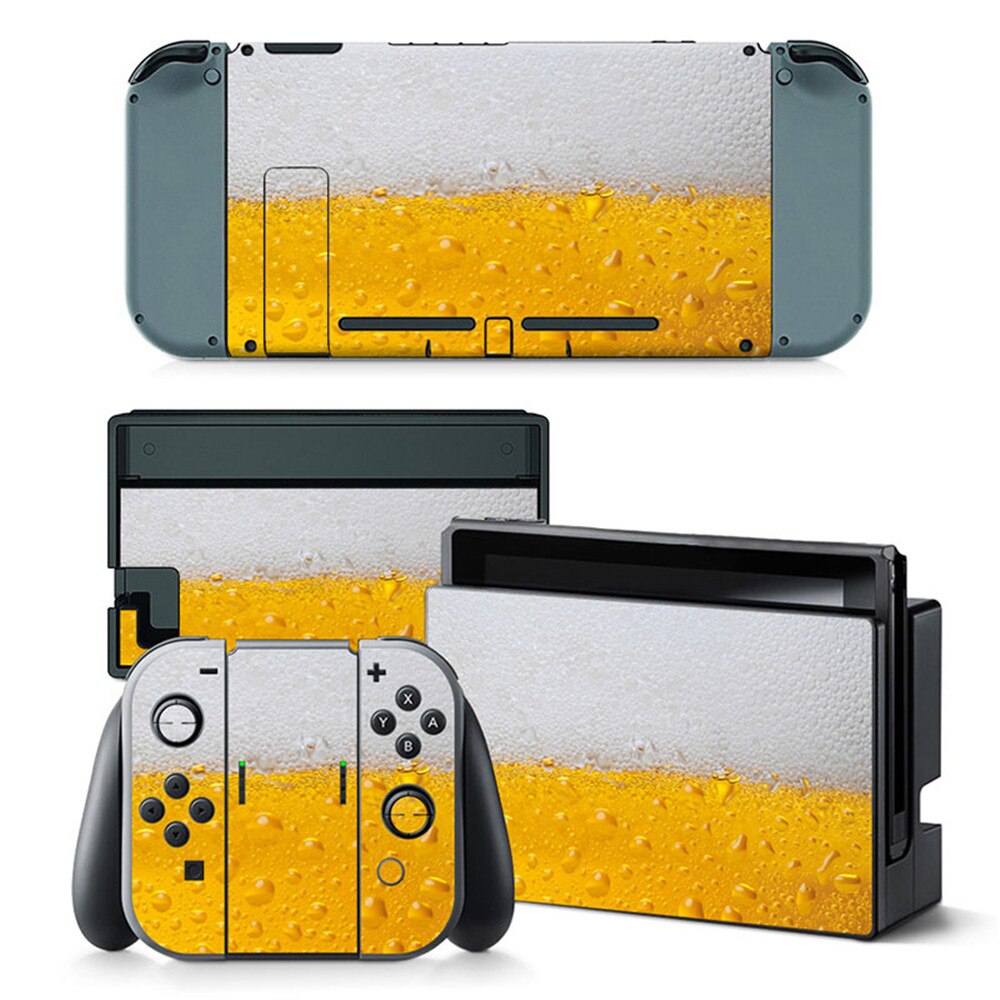 PVC Skins für Nintend Schalter Vinyl Haut Aufkleber Aufkleber Wrap für Nintendo Schalter Konsole Freude-Con Dock Haut: TN-switch-0140